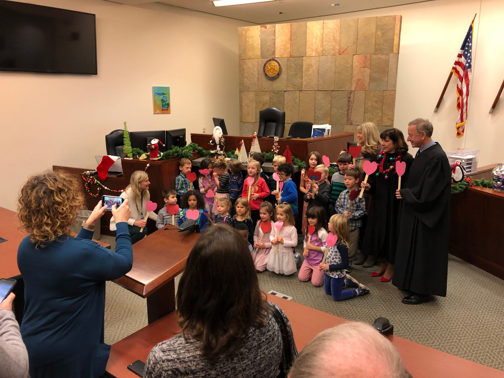 Kindergarten adoption ceremony